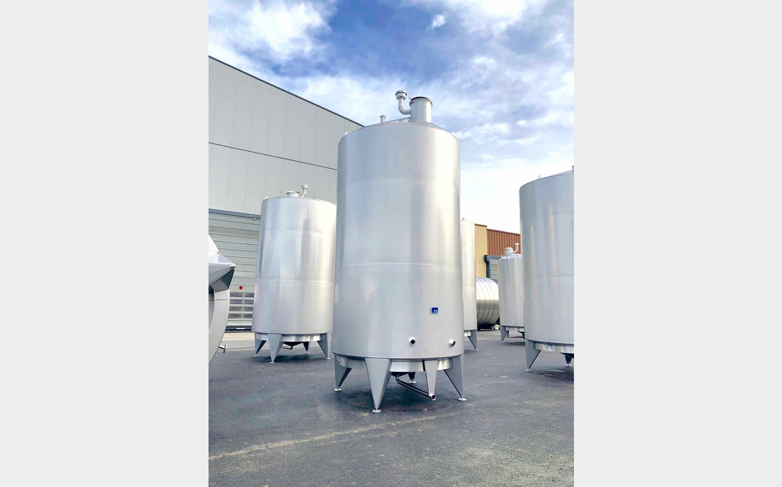 Cuve inox 304L - Stockage 205 HL (20500 Litres) ARSILAC