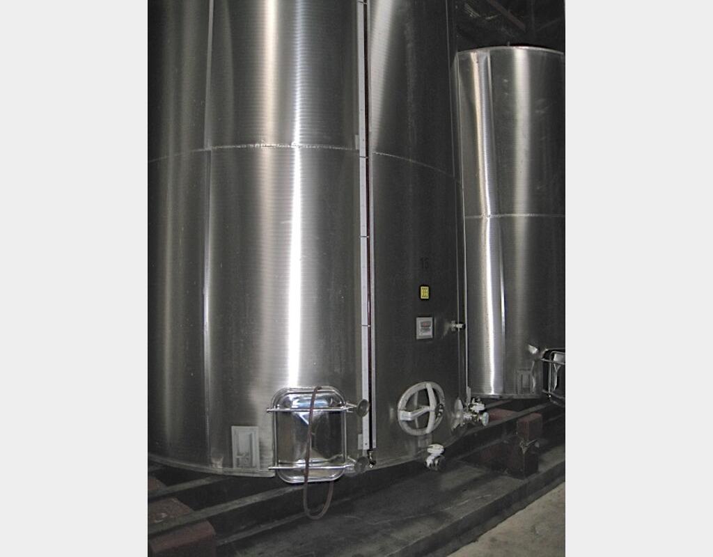 Cuve  Inox cylindrique - Marque : MIROIR BRAUTHITE