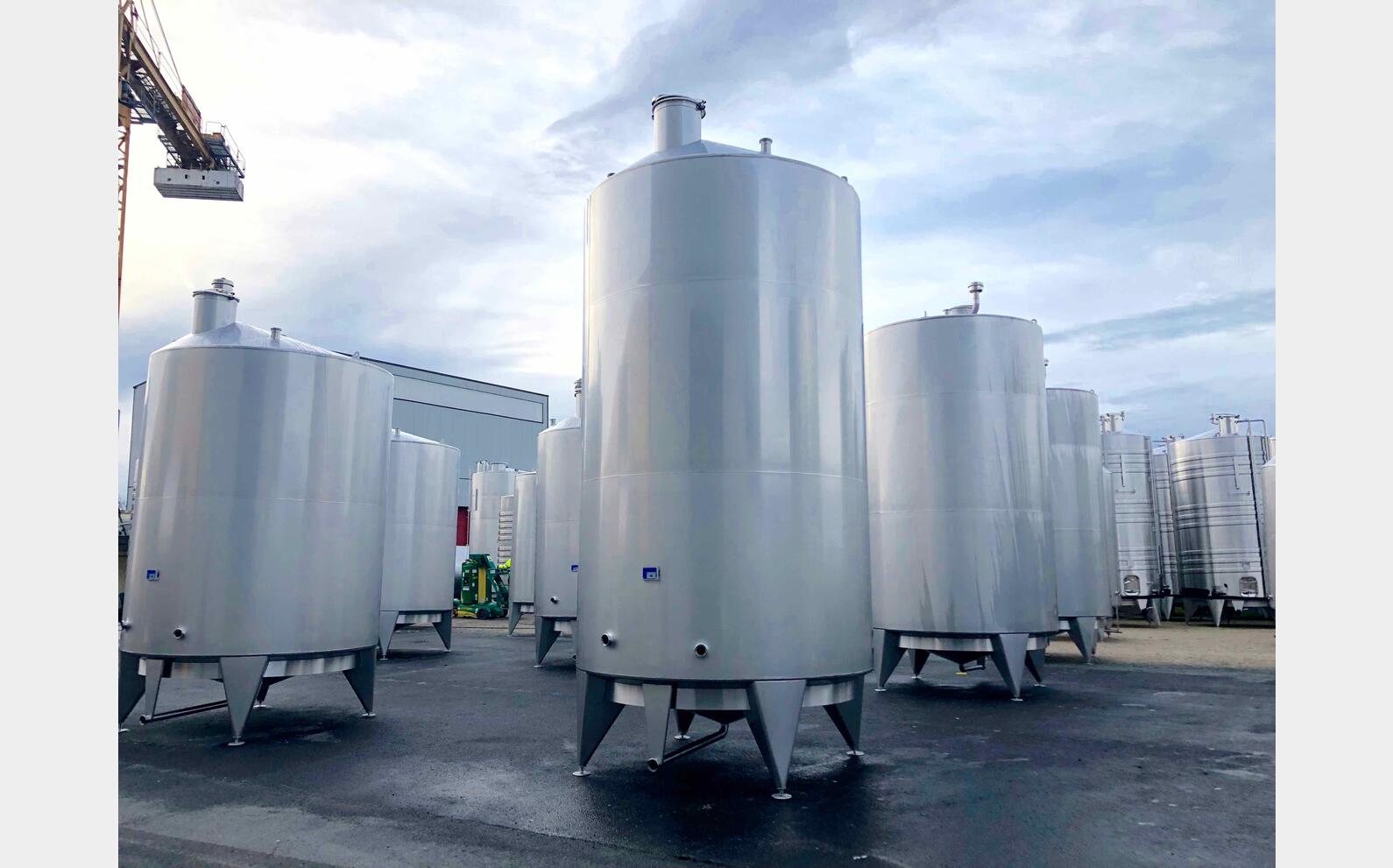 316L stainless steel storage tank 205 HL (20500 liters) ARSILAC