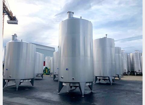 Cuve inox 316L - Stockage 205 HL (20500 Litres) ARSILAC