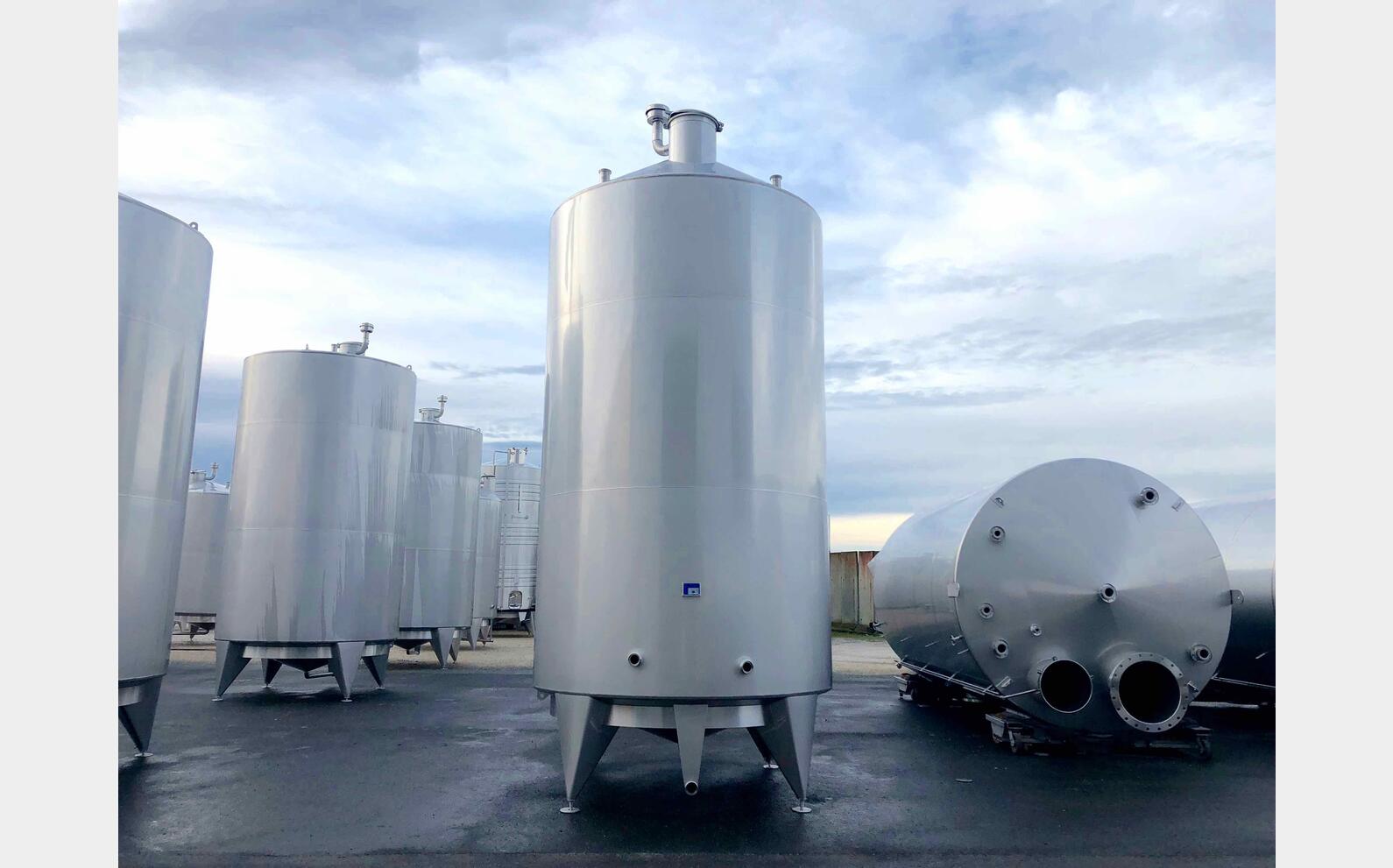 316L stainless steel storage tank 205 HL (20500 liters) ARSILAC