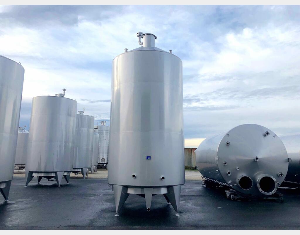 316L stainless steel storage tank 205 HL (20500 liters) ARSILAC