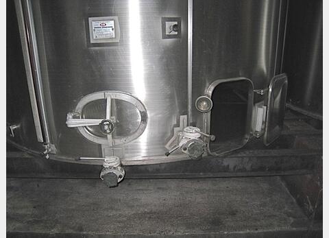 cuve inox cylindrique Volume : 32000 litres (320 hls)