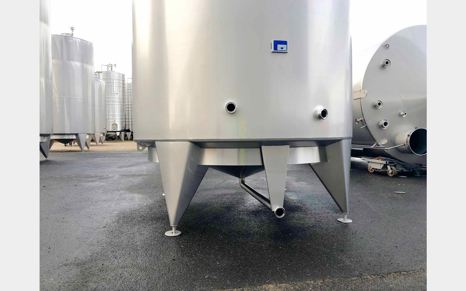 Cuve inox 316L - Stockage 205 HL (20500 Litres) ARSILAC