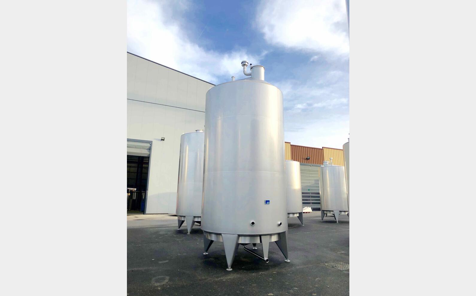 Cuve inox 304L - Stockage 205 HL (20500 Litres) ARSILAC
