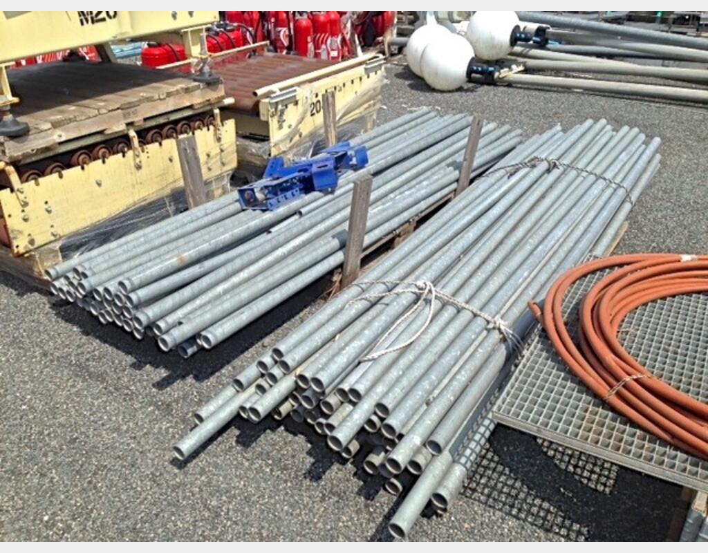 Galvanised steel pipe