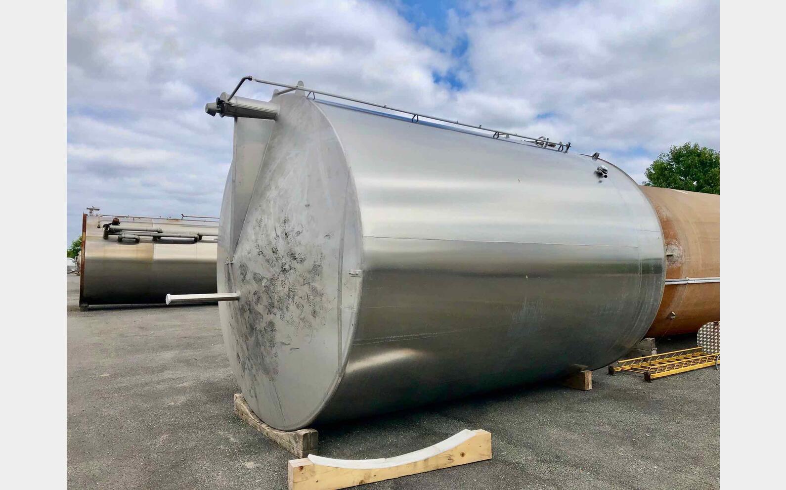 316L stainless steel tank 375 HL (37 500 liters)