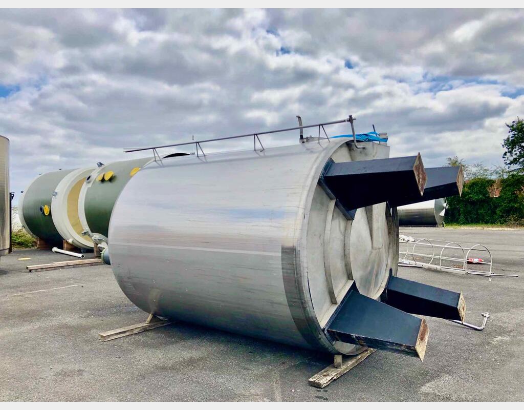 Stainless steel tank 316L - Closed