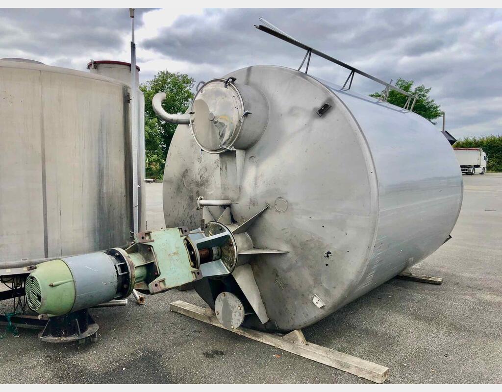 Stainless steel tank 316L - Closed