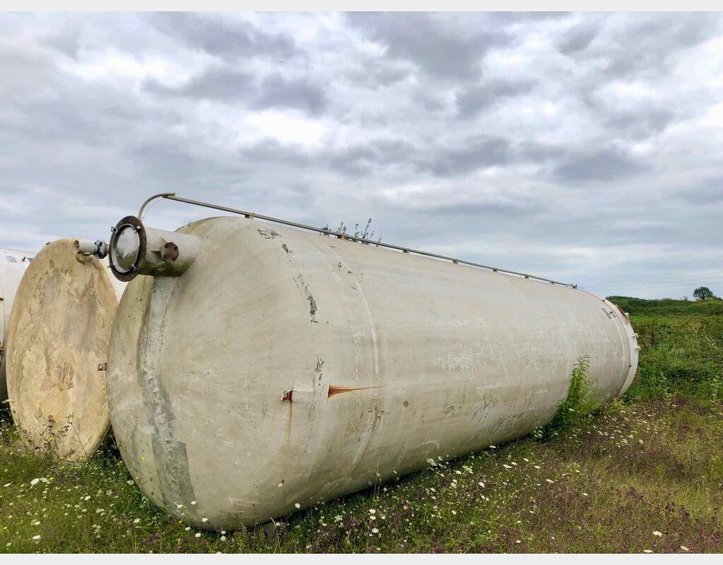 Fiber tank - Vertical cylindrical  - Flat bottom