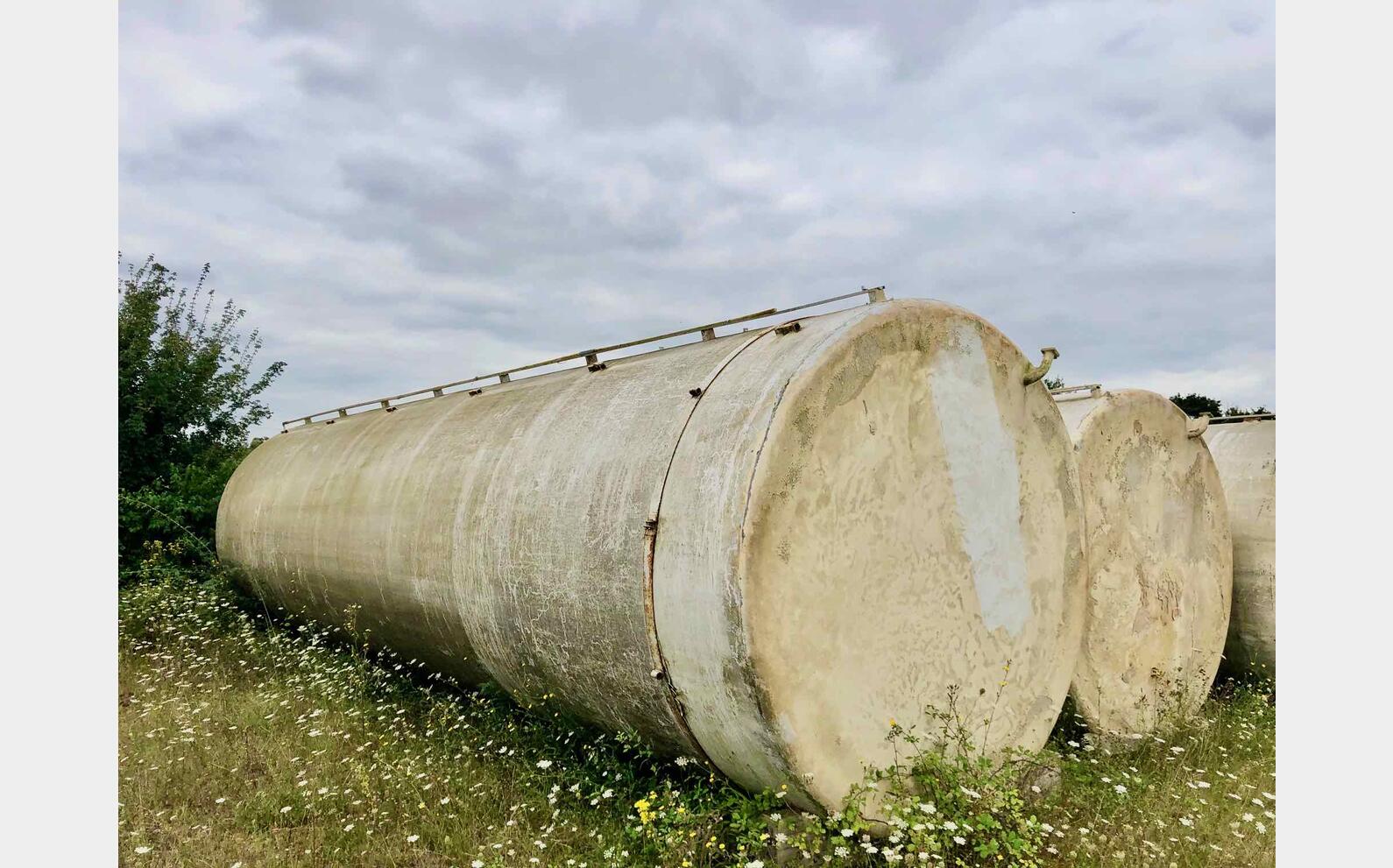 Cuve fibre - Fond plat 800 HL (80 000 litres)