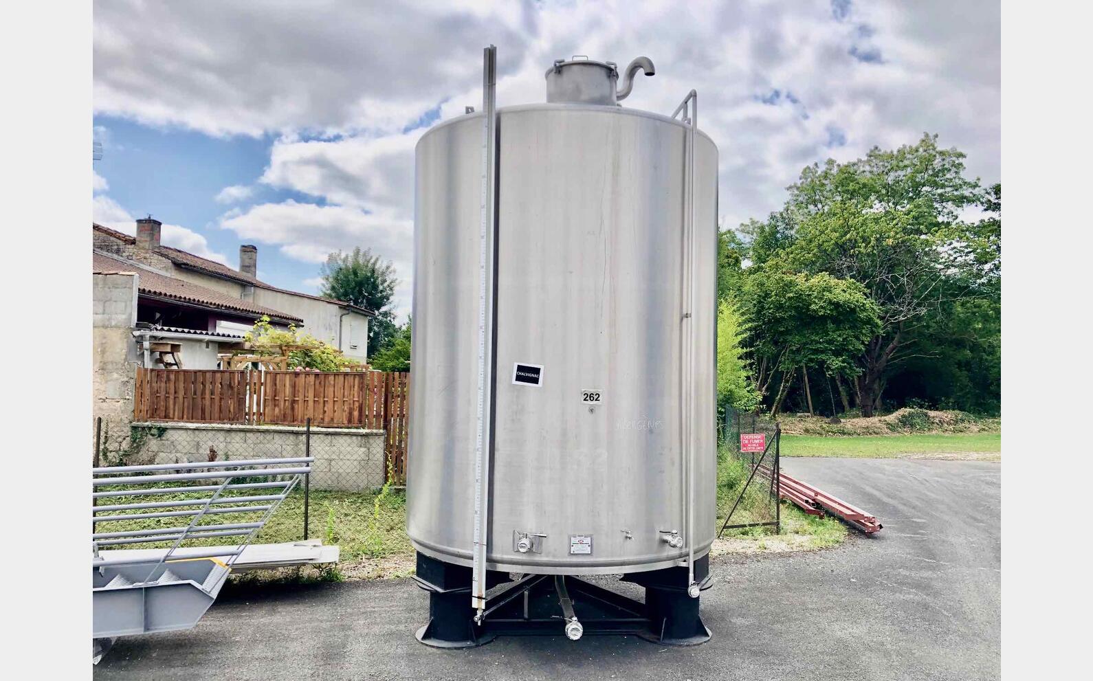 Stainless steel tank 316L 158 HL (15 800 liters)