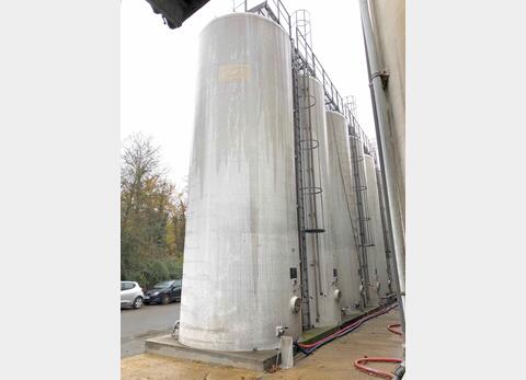 Vertical cylindrical fiber tank - Flat bottom