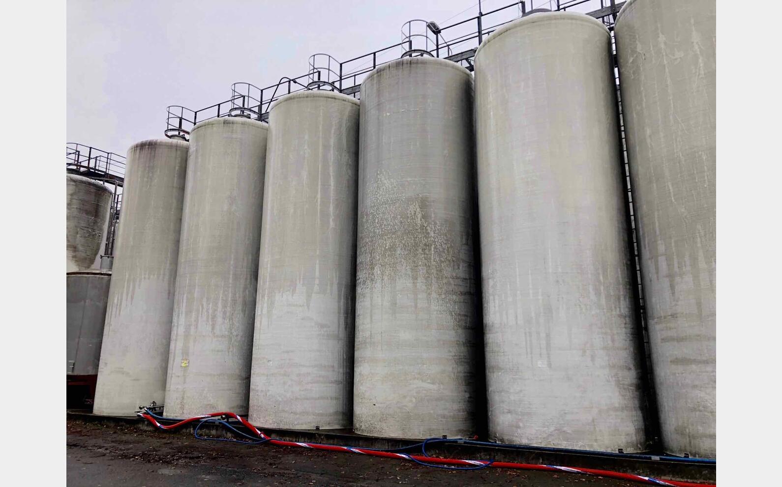 Cuve fibre - Font plat 600 HL (60 000 litres) DABRIGEON