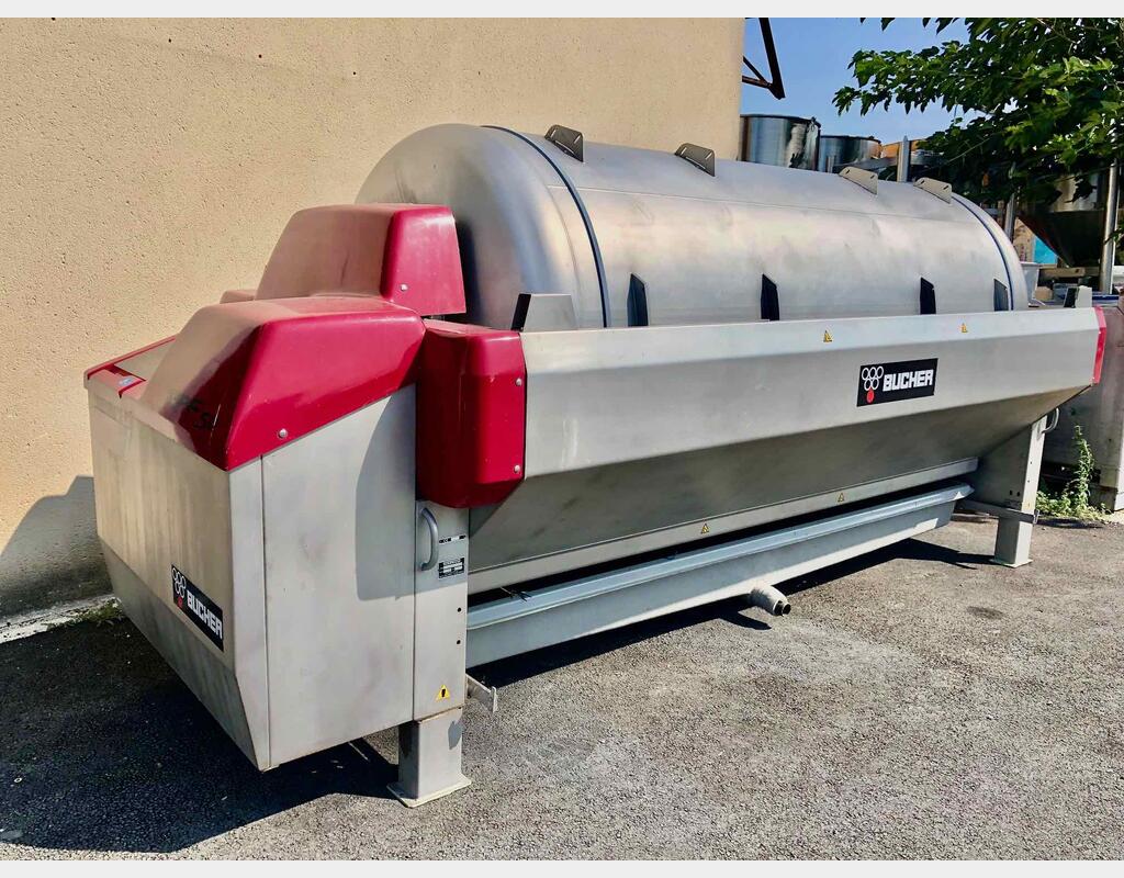 Stainless steel press - RPF 50 50 HL (5 000 liters) BUCHER