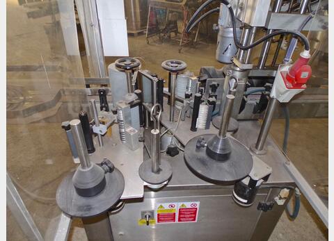Etiqueteuse capsuleuse OMB 1000 bt/h - autocollante, deux postes