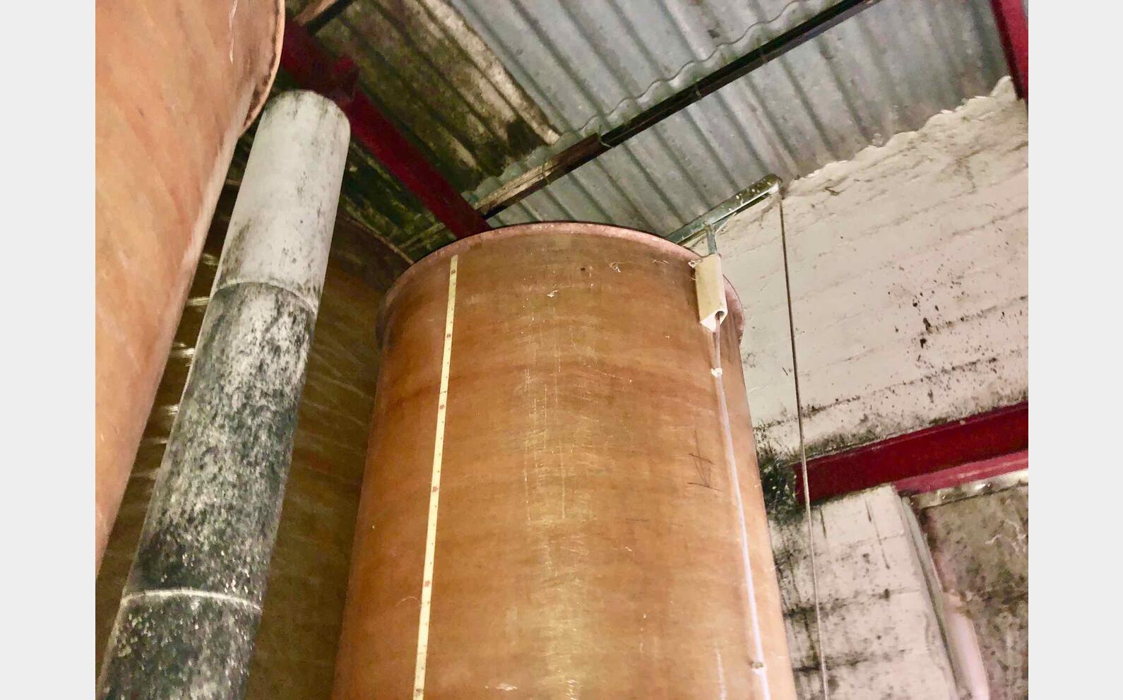 Fiberglass tank - Floating cap 50 HL (5 000 liters)