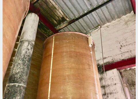 Fiberglass tank - Floating cap 50 HL (5 000 liters)