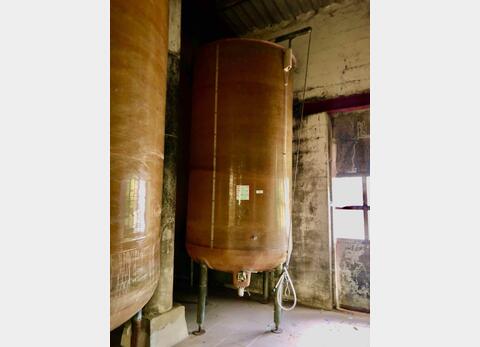 Fiberglass tank - Floating cap 50 HL (5 000 liters)