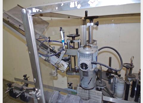 Etiqueteuse capsuleuse OMB 1000 bt/h - autocollante, deux postes
