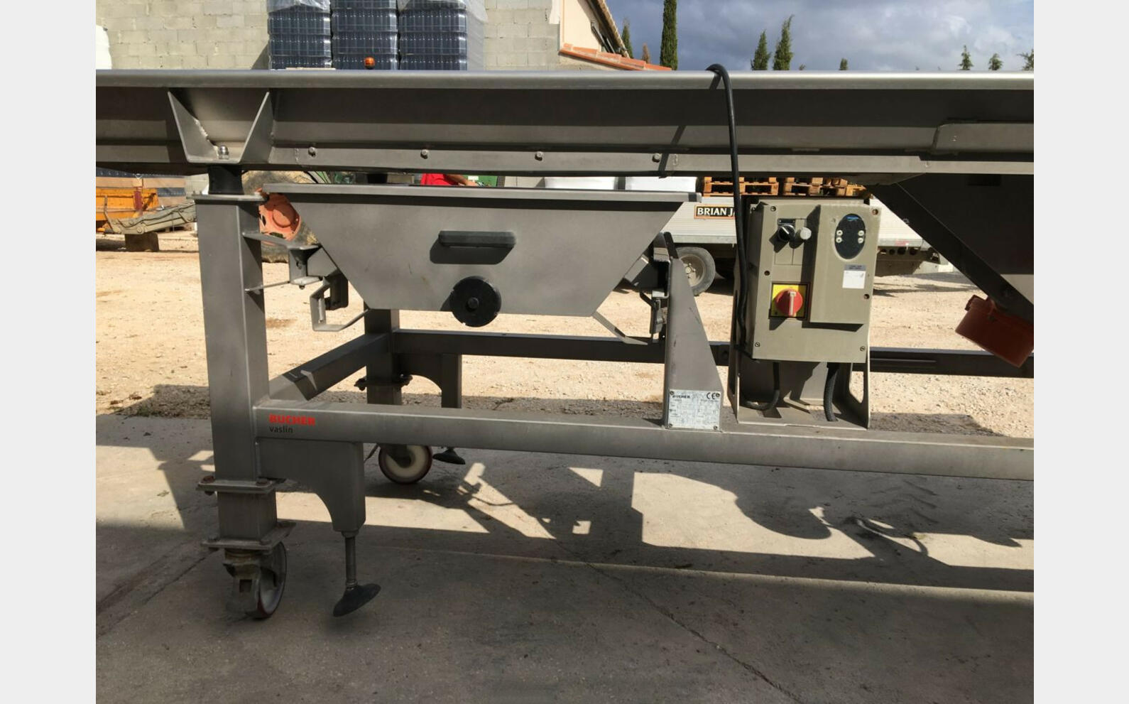 Table de tri - TRV35 BUCHER VASLIN