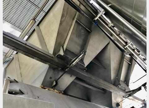 Unloading hopper BUCHER VASLIN