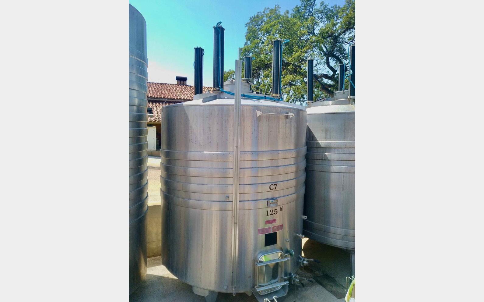 316 stainless steel storage tank 125 HL (12 500 liters) PIERRE GUERIN