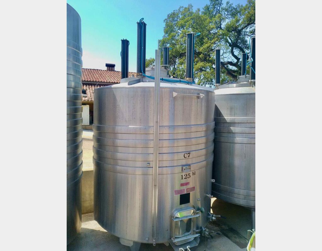 316 stainless steel tank - Vertical cylindrical