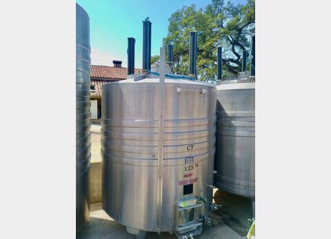 316 stainless steel storage tank 125 HL (12 500 liters) PIERRE GUERIN