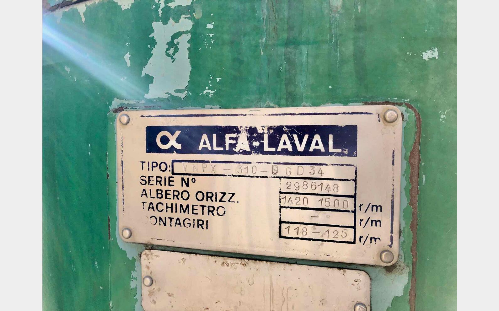 Centrifuge ALFA LAVAL