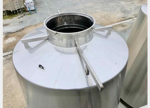 Stainless steel tank - compartmentalized 208 HL (20 800 liters) BIO INOX