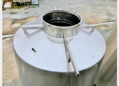 Stainless steel tank - compartmentalized 149 HL (14 900 liters) BIO INOX