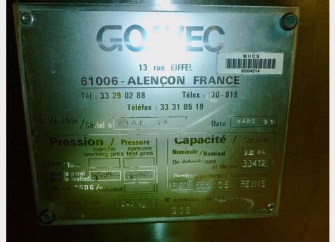 316L stainless steel tank - Fermentation 330 HL (33 000 liters) GOAVEC