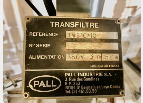 Palette de filtration - TWB 10/10