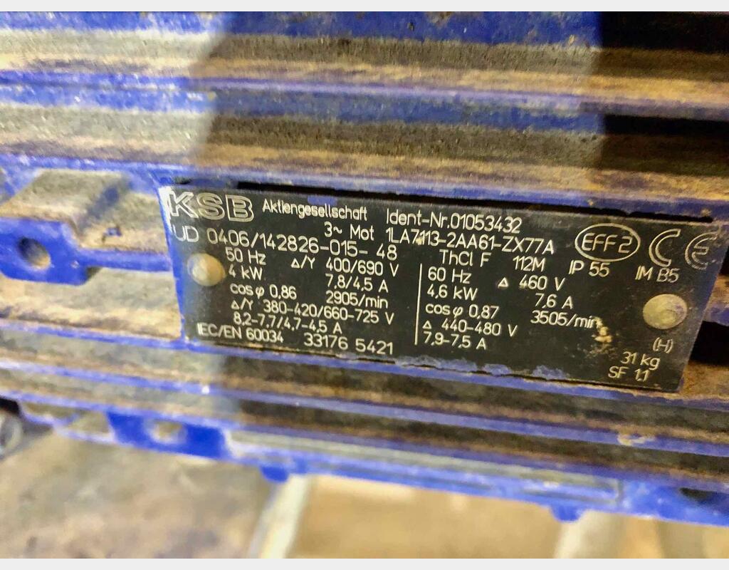 Palette de filtration - TWB 10/10