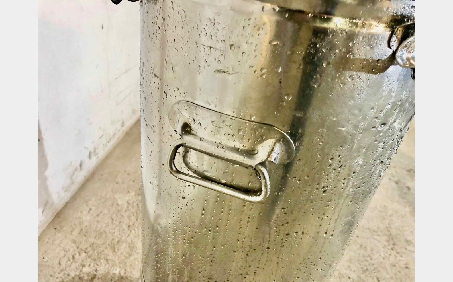 F&ucirc;t inox 304 - Sur roues 50 litres