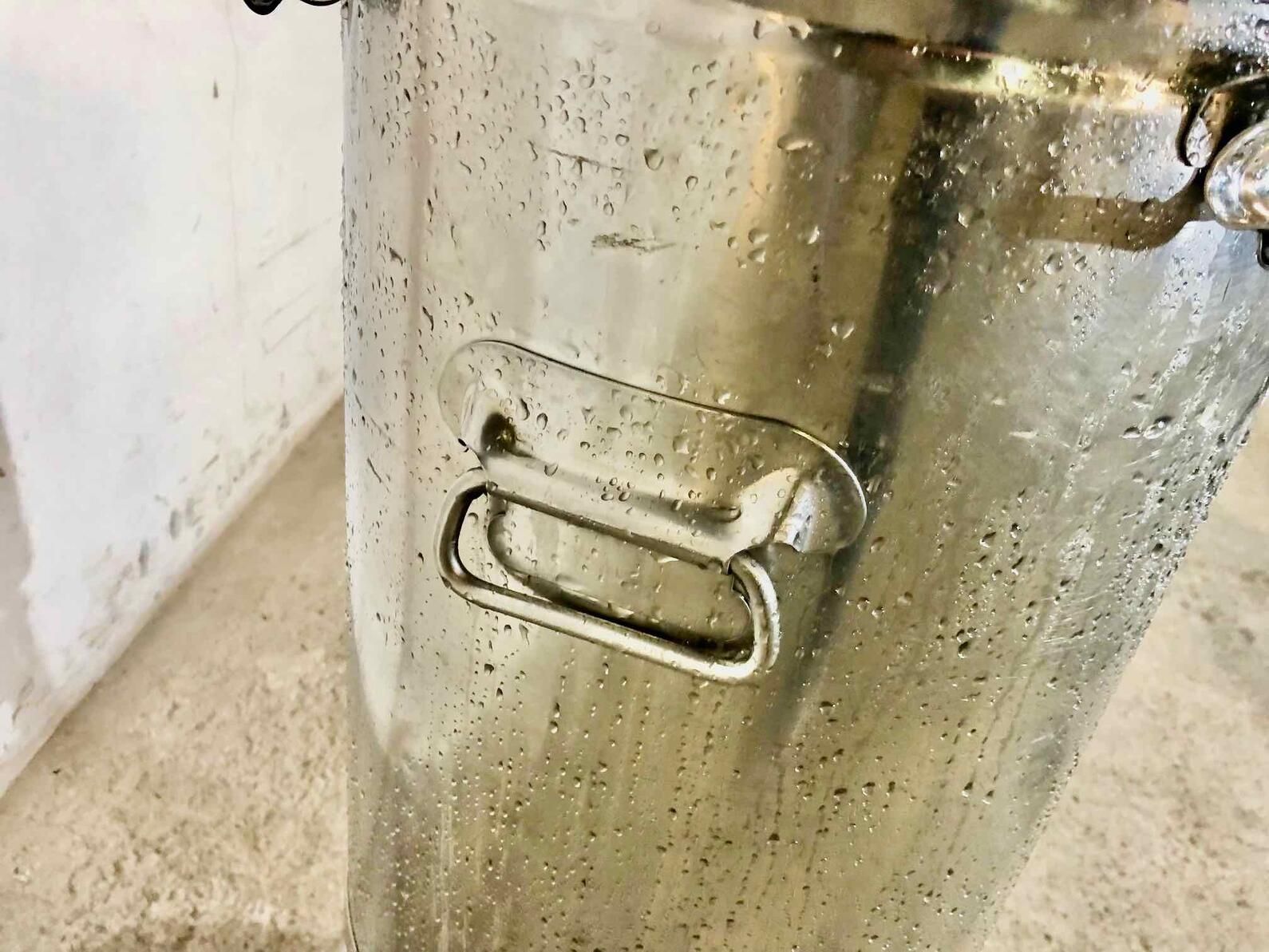 F&ucirc;t inox 304 - Sur roues 50 litres
