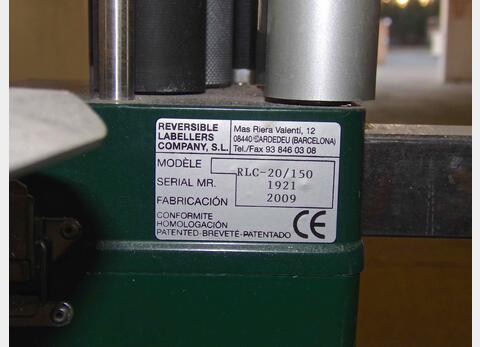 Etiqueteuse + chaine de distribution - RLC 20/150