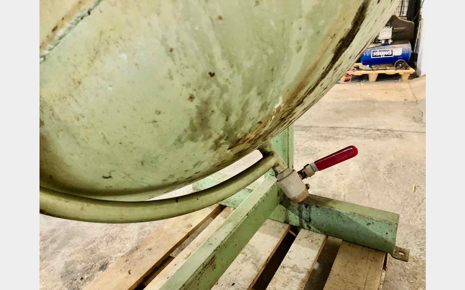 Cuve / Bassine inox - Basculante 160 litres OLIER INGENIERIE