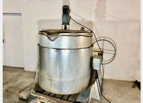 Stainless steel bowl - Marmitte vapeur 500 liters