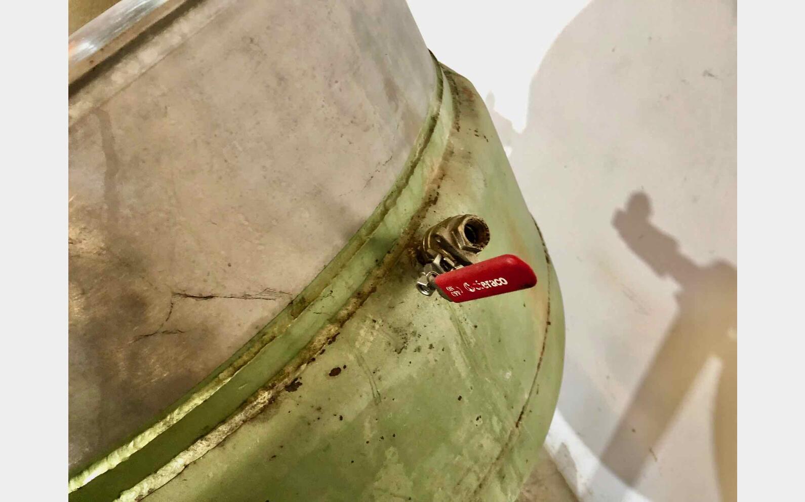 Stainless steel bowl / basin - Tilting  160 liters OLIER INGENIERIE