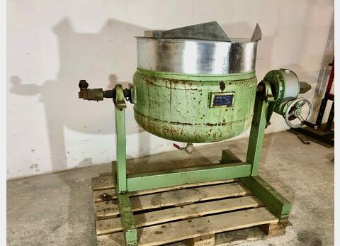 Stainless steel bowl / basin - Tilting  160 liters OLIER INGENIERIE