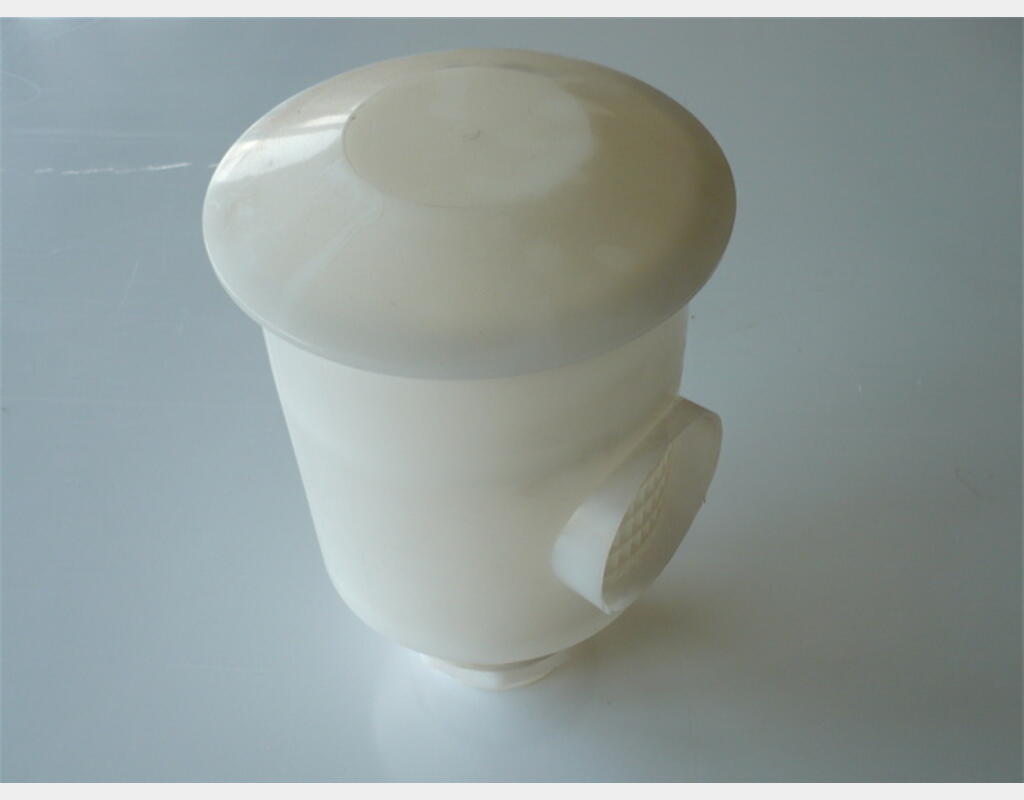 soupape double effet Alimentaire - Diam&egrave;tre 50 - 2" (50/60) Filetage + contre &eacute;crou + joint blanc