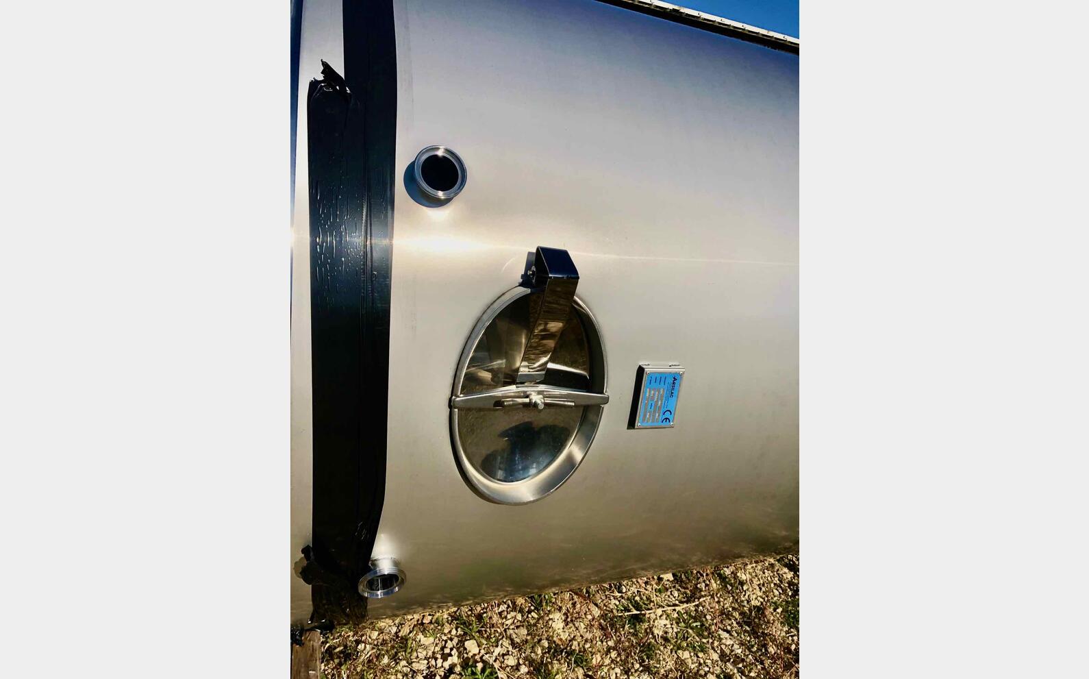 304L stainless steel storage tank 101 HL (10 100 liters) ARSILAC