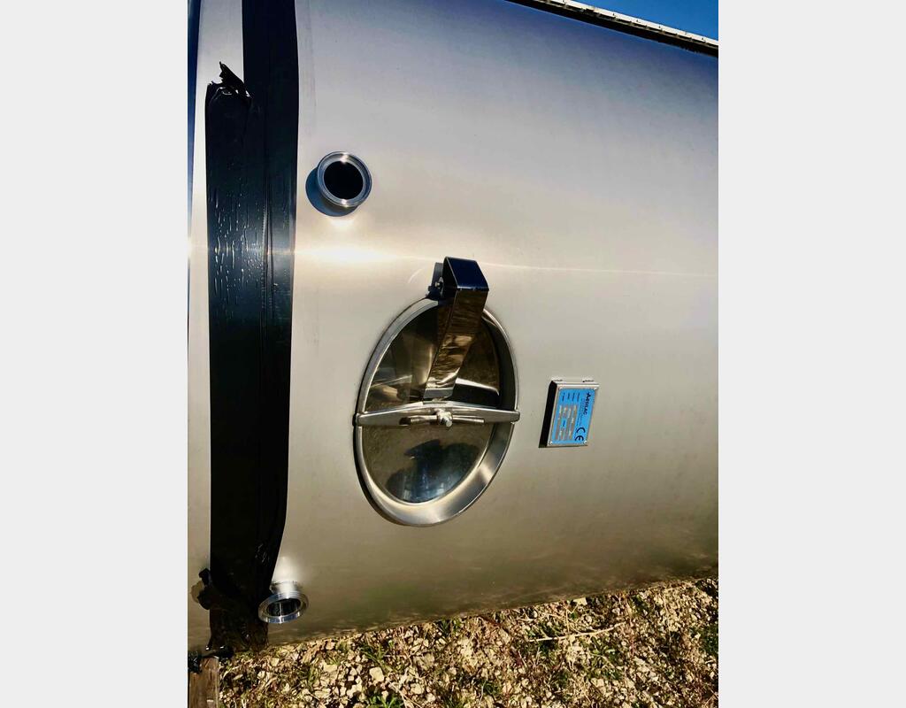 304L stainless steel storage tank