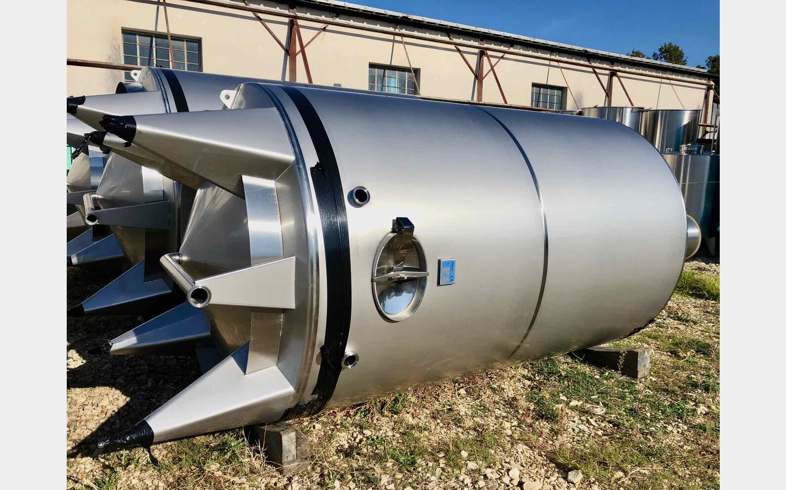 304L stainless steel storage tank 101 HL (10 100 liters) ARSILAC
