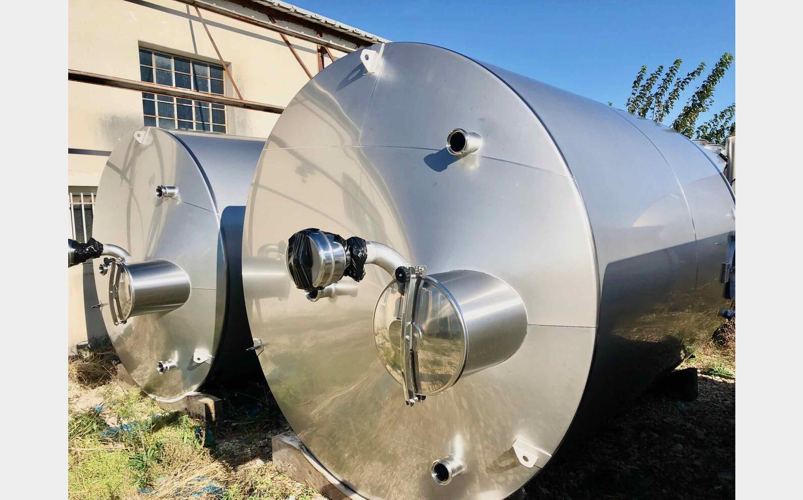 316L stainless steel storage tank 151 HL (15 100 liters) ARSILAC