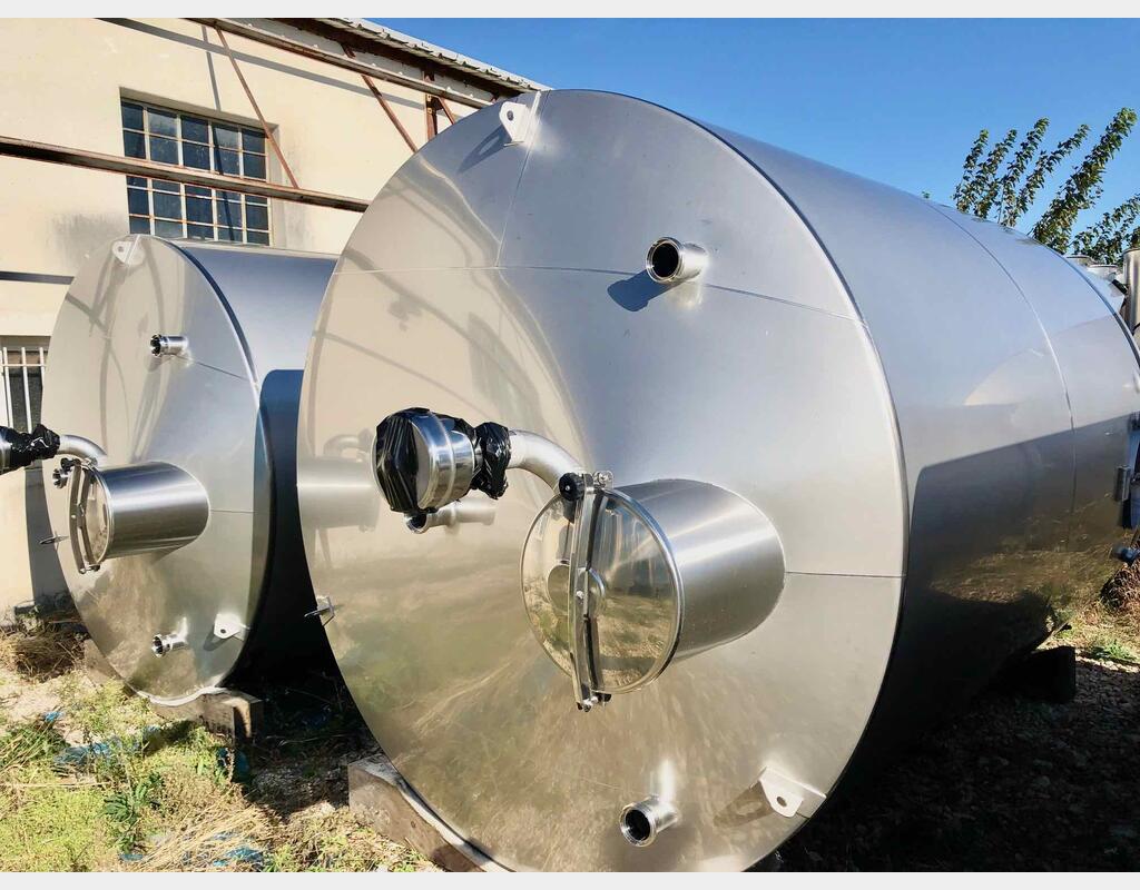 Cuve inox 316L - Stockage 151 HL (15100 litres) ARSILAC