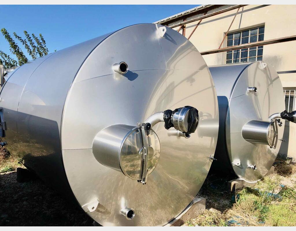 Cuve inox 304L - Stockage 151 HL (15100 litres) ARSILAC