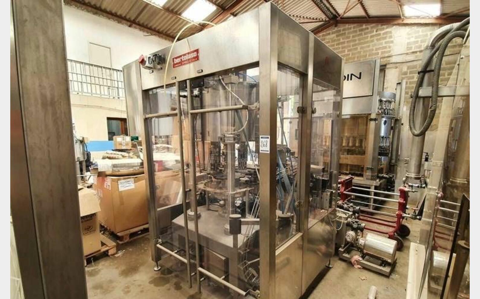 BERTOLASO - Capsuleuse Cadence : 8000 Bt/heure BERTOLASO